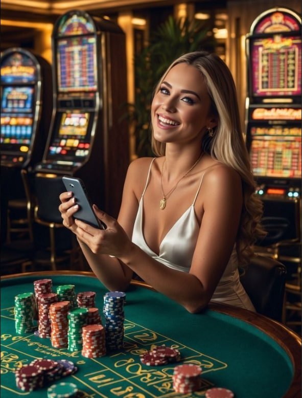 Tampilan meja blackjack live di iOS Web beo4d dengan dealer video